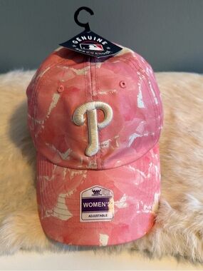 Genuine Merchandise Philadelphia Phillies Fan Favorite Adjustable Tie Dye Hat
